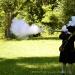 View the image: Firing the musket