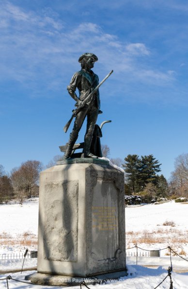 Minuteman statue