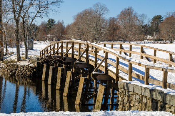 North Bridge in winter