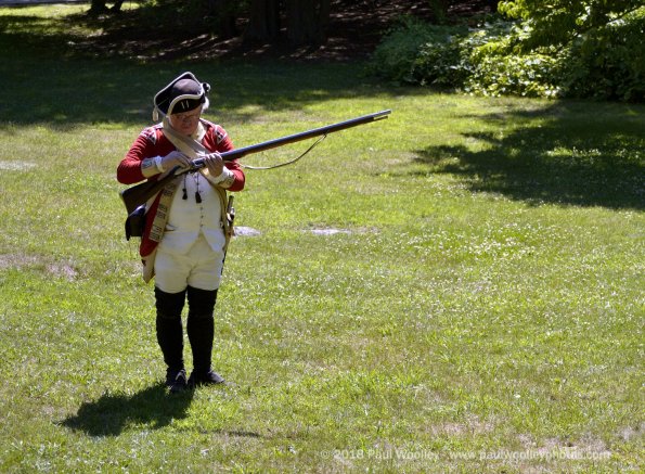 Prepping the musket